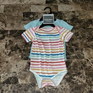 Willow Red and Pink Bodysuit One Piece 6-9 Months